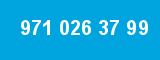 971 026 37 99